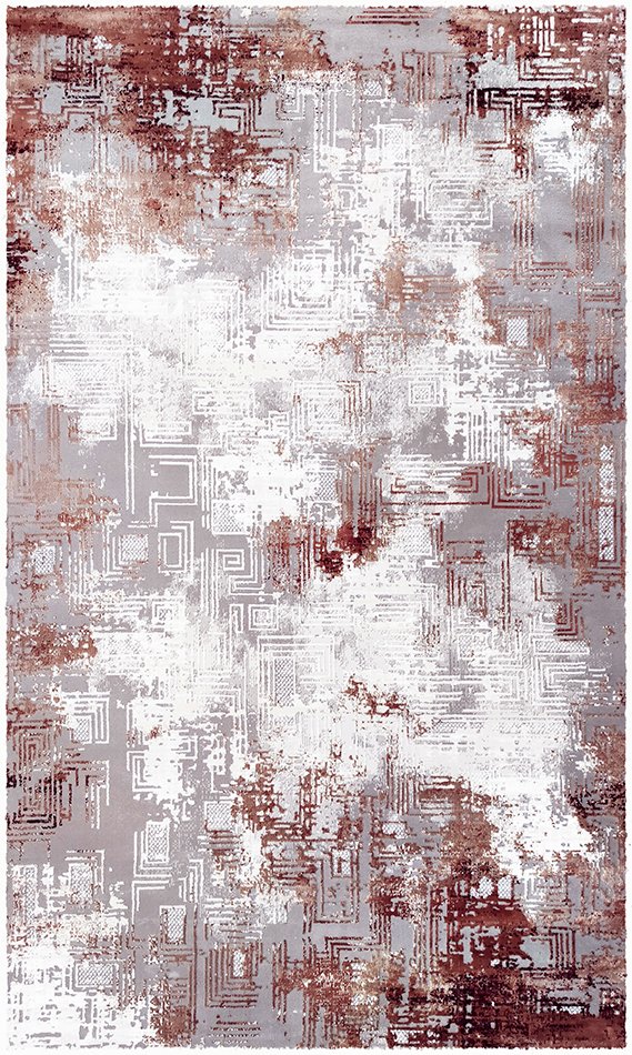 Diseño Actual, Con Difuminados Y Relieve, Poliester 213